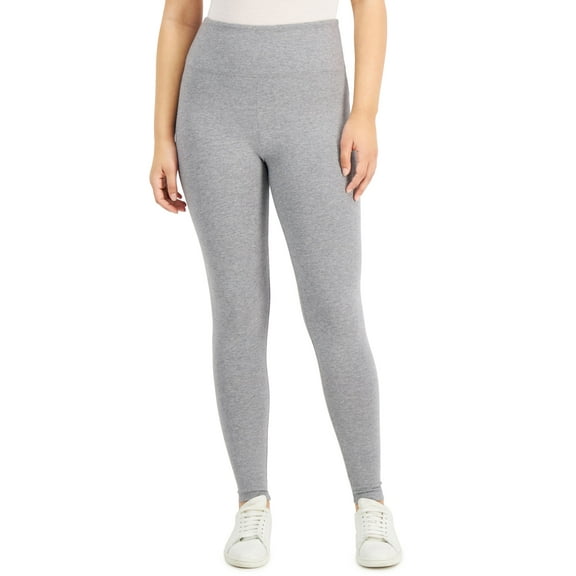 Style & Co Petite Yoga Leggings Medium Grey Heather PXL