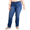 thumbnail image 1 of Style & Co Plus Size Bootcut Denim Jeans Summertime Blue 20W, 1 of 1