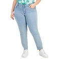 thumbnail image 1 of Style & Co Plus Size High Rise Straight Jeans Troubadour 18W, 1 of 1