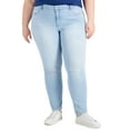 thumbnail image 1 of Style & Co Plus Size High Rise Straight Jeans Winter White 18W, 1 of 1