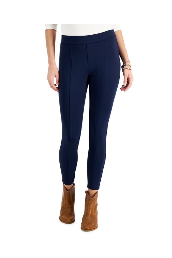 Style & Co Plus Size Ponte Knit Leggings Industrial Blue 4X