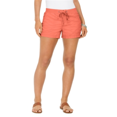thumbnail image 1 of Style & Co Poplin Tie Shorts Orange Size 2XL, 1 of 3