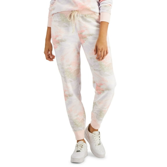Style & Co Printed Jogger Pants Pink Camo 2XL