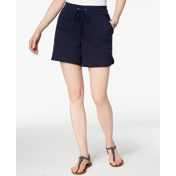 Style & Co Pull On Shorts Industrial Blue S