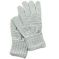 thumbnail image 1 of Style & Co Rib Solid Gloves With Lurex, Gray, 1 of 1