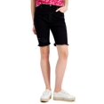 thumbnail image 1 of Style & Co Ripped Denim Bermuda Shorts Black 16, 1 of 1