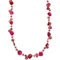 thumbnail image 1 of Style & Co Shell Pink Rope Long Necklace, 1 of 3