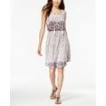 thumbnail image 1 of Style & Co Sleeveless Printed Dress Surprising Crowns S, 1 of 1