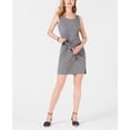 thumbnail image 1 of Style & Co Sleeveless Tie Front Dress Mid Grey Heather M, 1 of 1