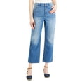 thumbnail image 1 of Style & Co Slouchy Fit High Rise Cropped Jeans Morning Dove 16, 1 of 1