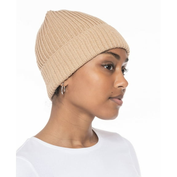 Style & Co Solid Shine Cuff Beanie,9"L x 8-1/2"W