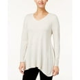 thumbnail image 1 of Style & Co. Spacedyed Tunic Sweater Womens M Beige sweater MSRP $46, 1 of 1