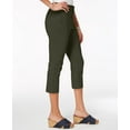 thumbnail image 1 of Style & Co Straight Leg Capri Pants Dark Green 18, 1 of 1