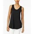 thumbnail image 1 of Style & Co Tank Top Deep Black 2XS, 1 of 1