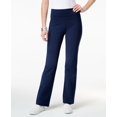 thumbnail image 1 of Style & Co Tummy Control Bootcut Pull On Pants Industrial Blue S Short, 1 of 1