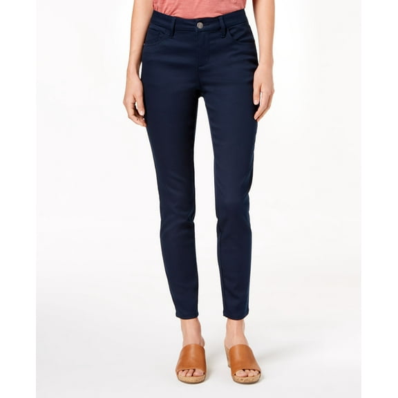 Style & Co Ultra Skinny Pants Industrial Blue 8