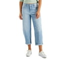 thumbnail image 1 of Style & Co Vintage Curved Leg Cropped Jean First Love Wash 18, 1 of 1