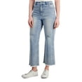 thumbnail image 1 of Style & Co Wide Leg Cropped Jeans Flyaway Wash 8, 1 of 1