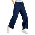 thumbnail image 1 of Style & Co Wide Leg Soft Pants Industrial Blue L, 1 of 1