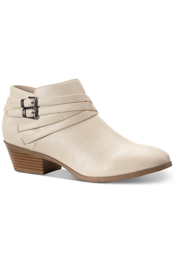 Style Co Willoww Booties Ecru Smooth 11M