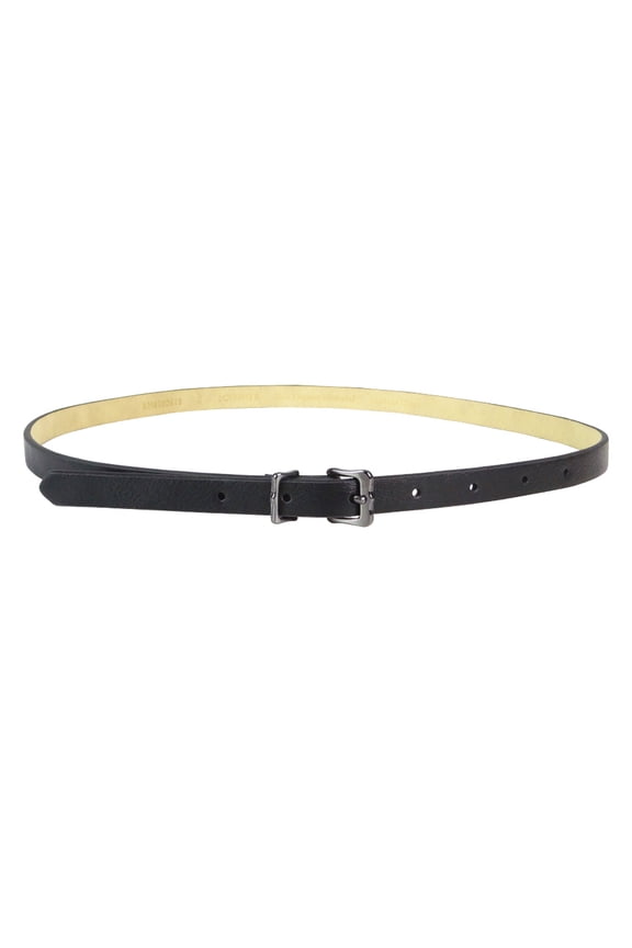 Women's 2PC Faux Snake Leather Skinny Belt Set