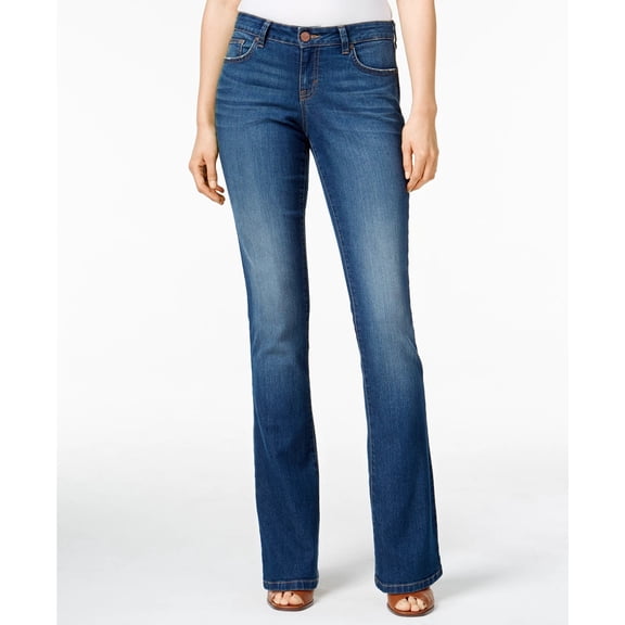 Style & Co. Women's Curvy-Fit Bootcut Jeans in Regular and Long Lengths Stream Wash 10 L