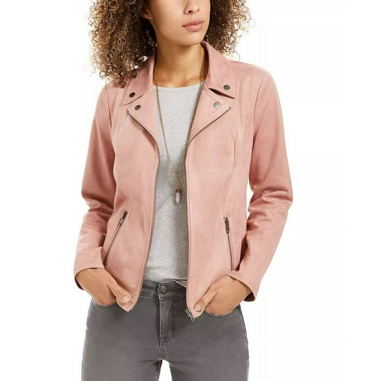 Style and co faux suede jacket sale