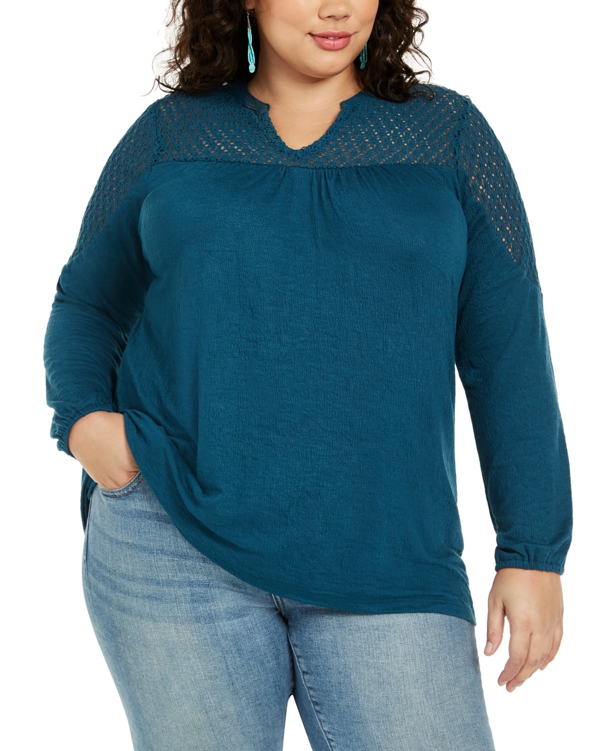 plus size bluse
