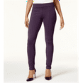 thumbnail image 1 of Style & Co Women's Ponte Leggings Dark Grape Size XX-Large, 1 of 3