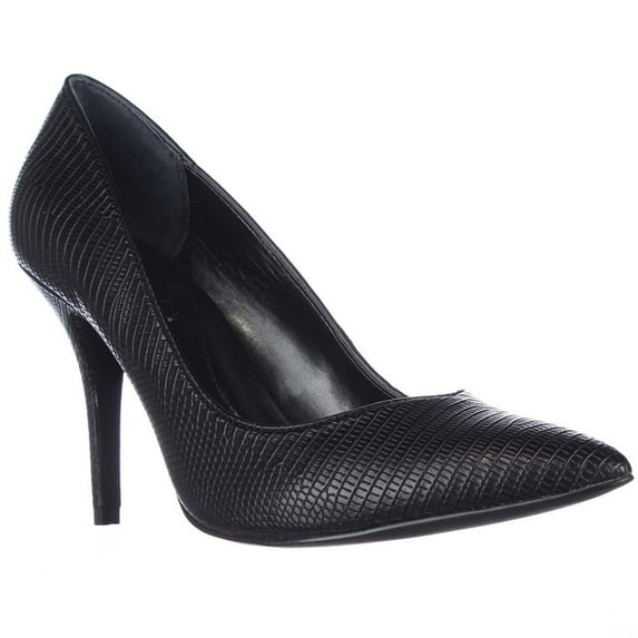 Style & Co. Women's Pyxie Pointed Toe Heels 6 BM US, Black Snake