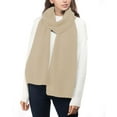 thumbnail image 1 of Style & Co Women's Rib Solid Scarf Beige Size Regular, 1 of 3