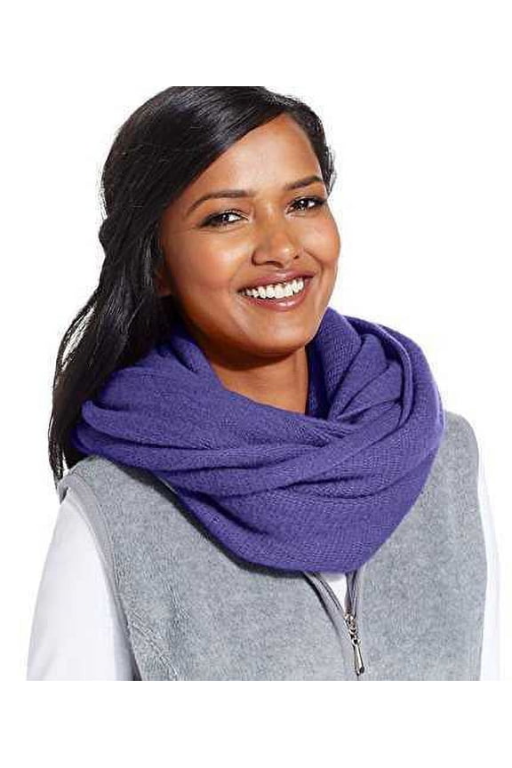 Women's Super Fleece Loop Scarves & Wraps, Purple