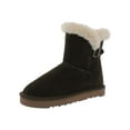 thumbnail image 1 of Style & Co Women's Tiny 2 Suede Faux Fur Lined Winter Boots Green  Size 6 M, 1 of 3