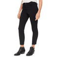 thumbnail image 1 of Style & Co Women's Uptown Raw Hem Skinny Jeans Black Size 16, 1 of 3