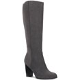 thumbnail image 1 of Style & Co. Womens Addyy Faux Suede Block Heel Knee-High Boots, 1 of 3