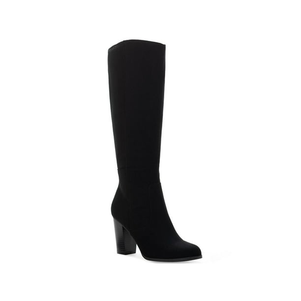 Style & Co. Womens Addyy Faux Suede Extra Wide Calf Knee-High Boots ...
