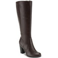thumbnail image 1 of Style & Co. Womens Addyy Leather Tall Knee-High Boots, 1 of 1