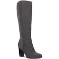 thumbnail image 1 of Style & Co. Womens Addyy Microsuede Pull On Knee-High Boots, 1 of 3