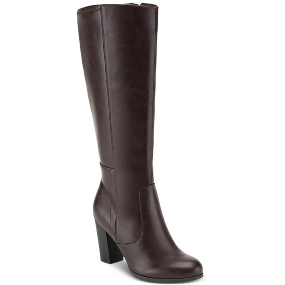 Style & Co. Womens Addyy Microsuede Pull On Knee-High Boots