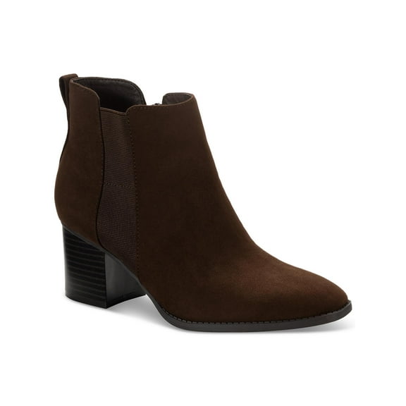 Style & Co. Womens Aloraa Side Zip Square toe Ankle Boots