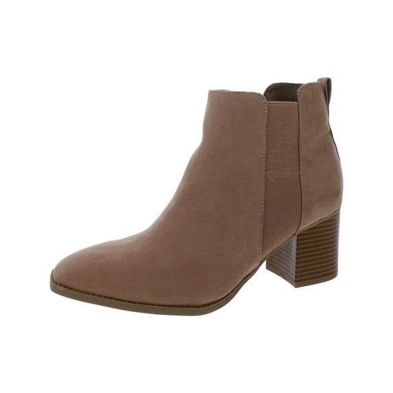 Style & Co. Womens Aloraa Side Zip Square toe Ankle Boots