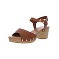 thumbnail image 1 of Style & Co. Womens Andreas Faux Leather Platform Heel Sandals, 1 of 2