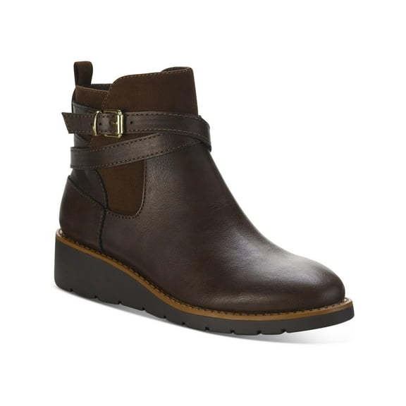 Style & Co. Womens Aryaa Faux Leather Ankle Booties