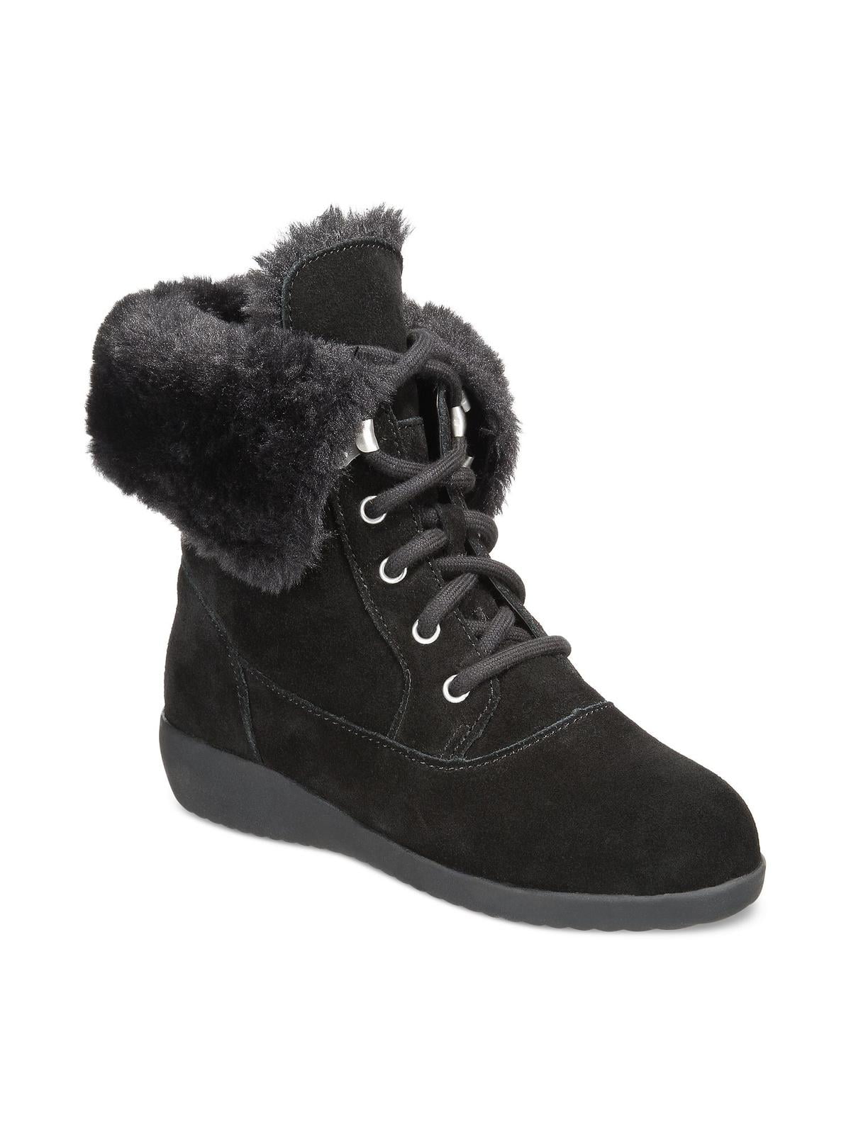 Style Co. Womens Aubreyy Leather Ankle Winter Snow Boots