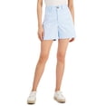 thumbnail image 1 of Style & Co Womens Canvas Bermuda Shorts Spacious Skies 4, 1 of 1