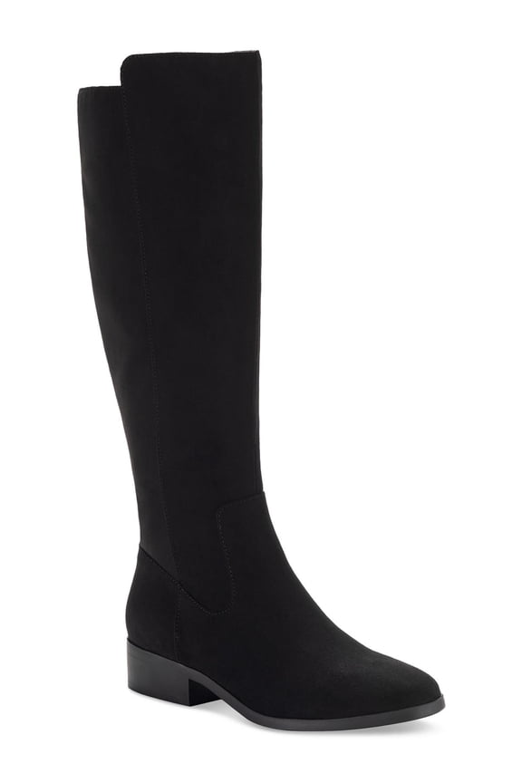 Womens Charmanee Faux Suede Riding Knee-High Boots