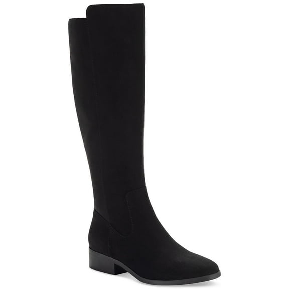 Style & Co. Womens Charmanee Faux Suede Riding Knee-High Boots