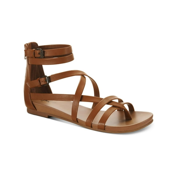 Style & Co. Womens Chelseaa Thong Ankle Strap Wedge Sandals