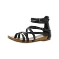 thumbnail image 1 of Style & Co. Womens Chelseaa Thong Ankle Strap Wedge Sandals, 1 of 3