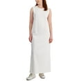 thumbnail image 1 of Style & Co Womens Cotton Sleeveless Maxi Dress Bright White M, 1 of 1